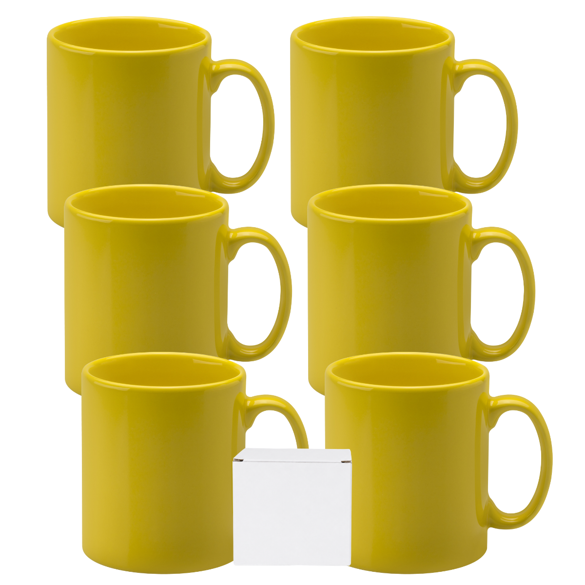 11oz Yellow Cambridge Mug