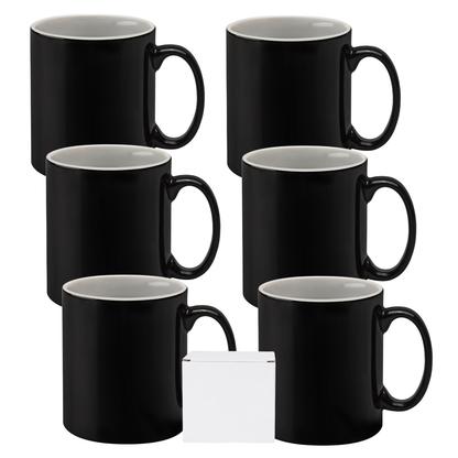 11oz Black Duo Cambridge Mug