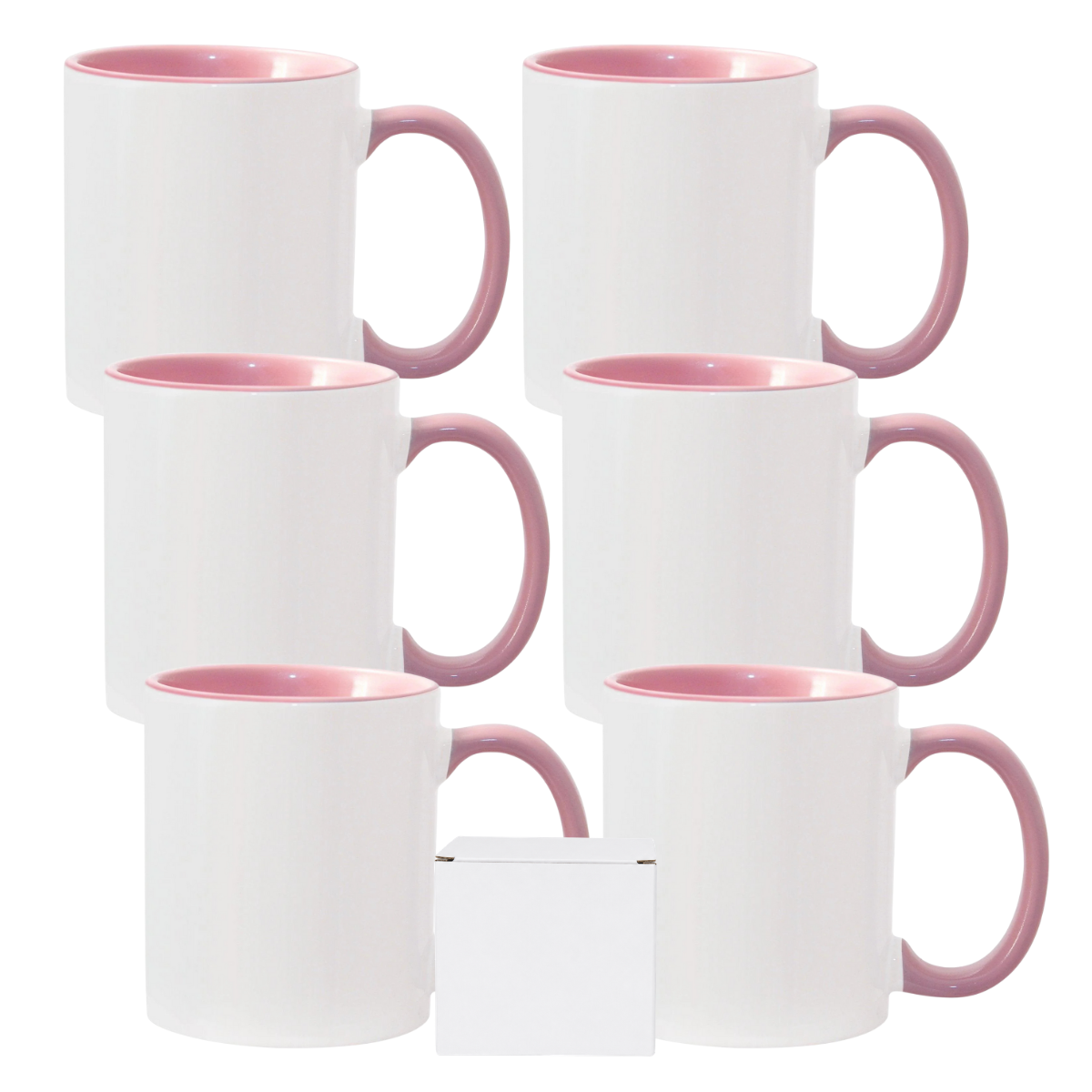 11oz Sublimation Mug – Coloured Inner & Handle
