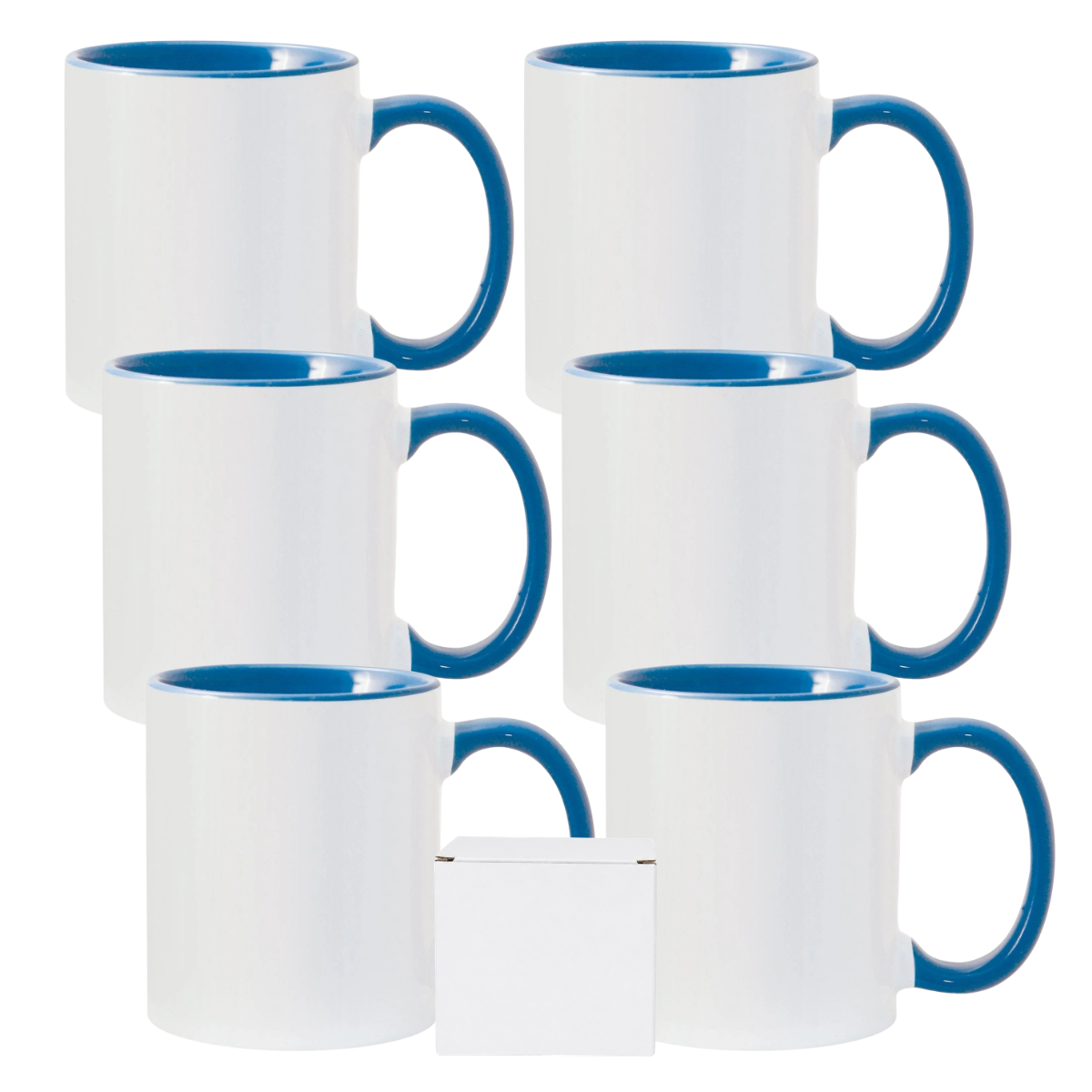 11oz Sublimation Mug – Coloured Inner & Handle