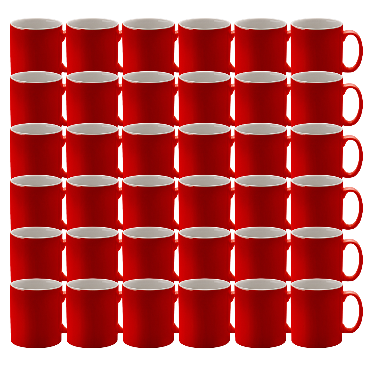 11oz Red Duo Cambridge Mug