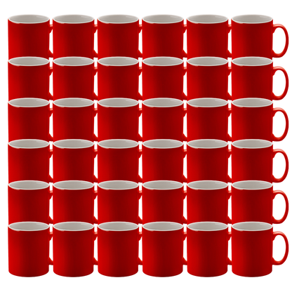 11oz Red Duo Cambridge Mug
