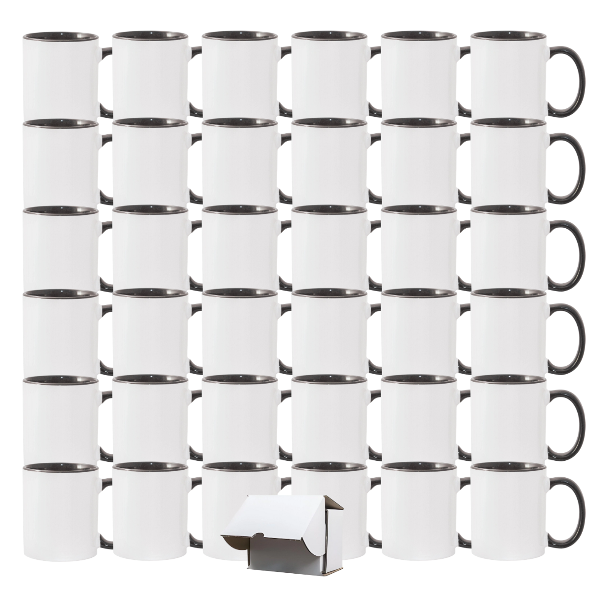 11oz Black Inner & Handle Sublimation Mug