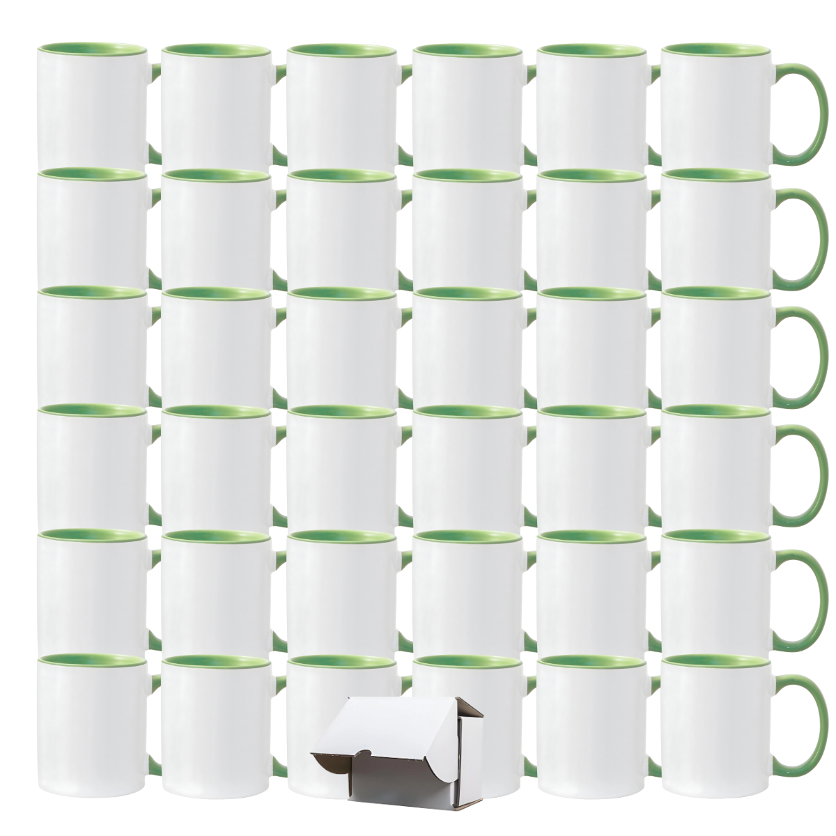 11oz Sublimation Mug – Coloured Inner & Handle