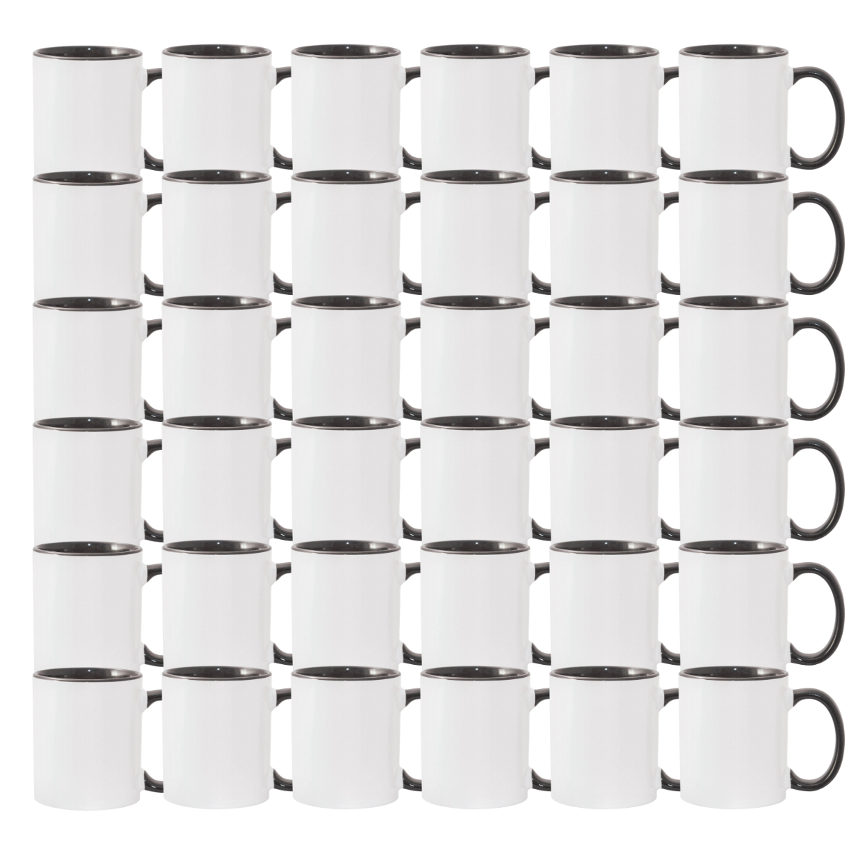 11oz Black Inner & Handle Sublimation Mug