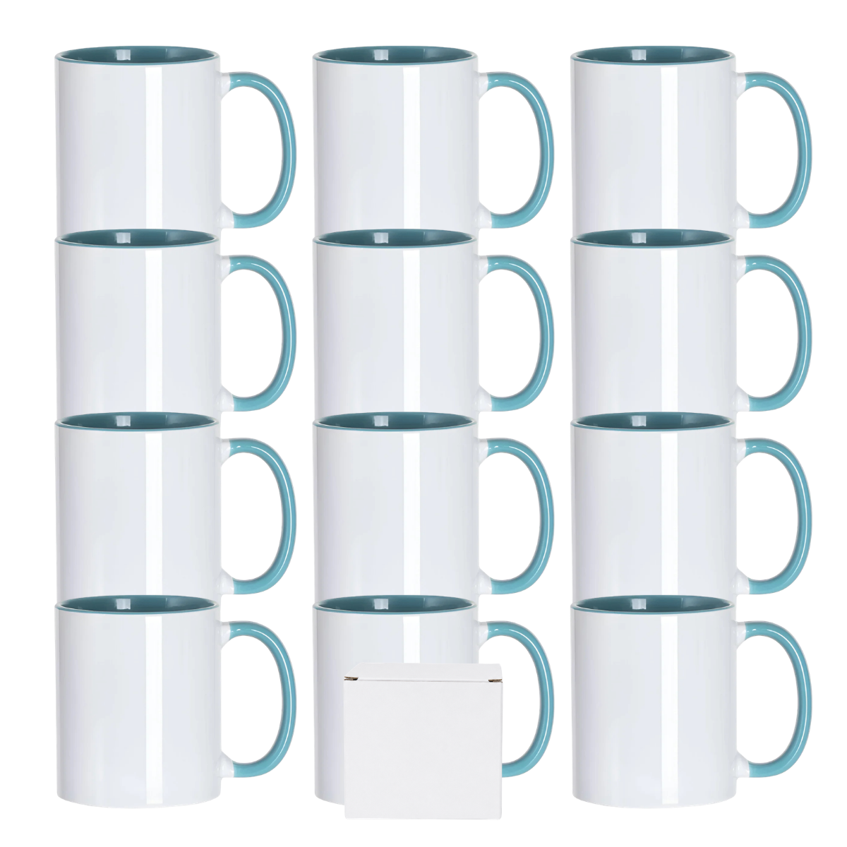 11oz Sublimation Mug – Coloured Inner & Handle