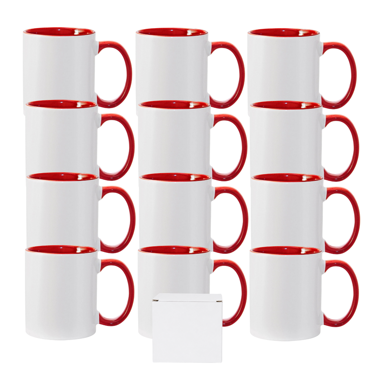 11oz Sublimation Mug – Coloured Inner & Handle