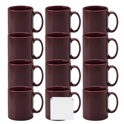 11oz Cranberry Cambridge Mug