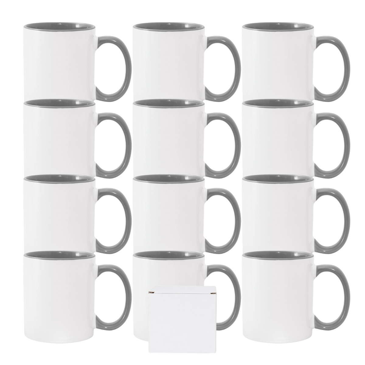 11oz Sublimation Mug – Coloured Inner & Handle
