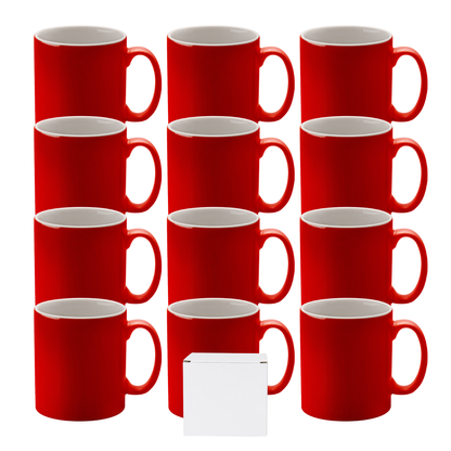 11oz Red Duo Cambridge Mug