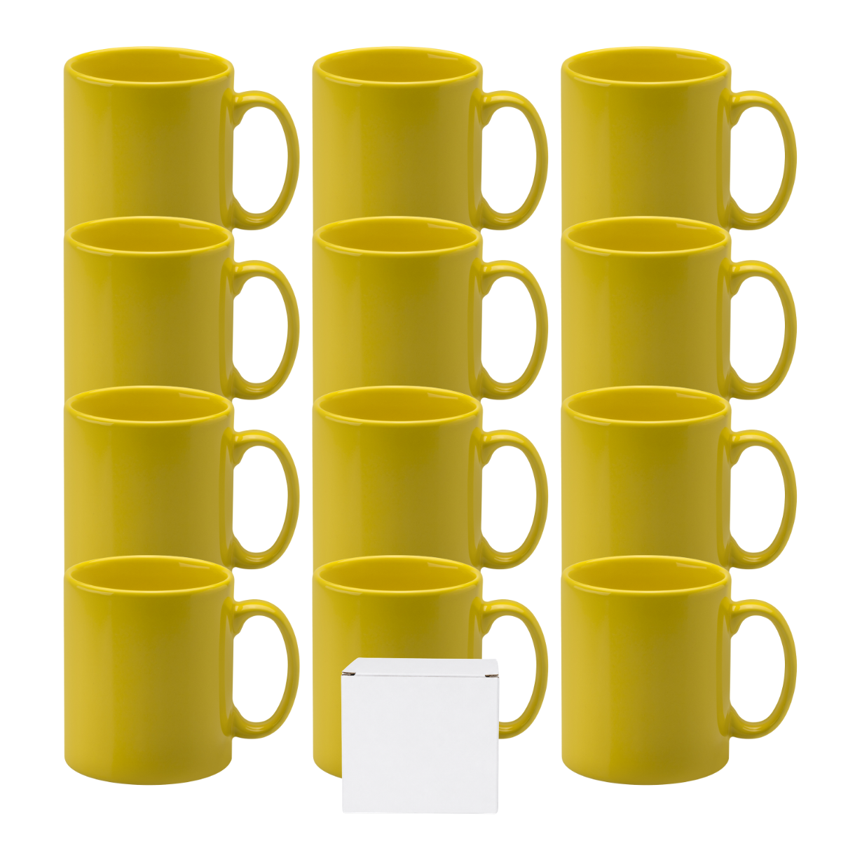 11oz Yellow Cambridge Mug