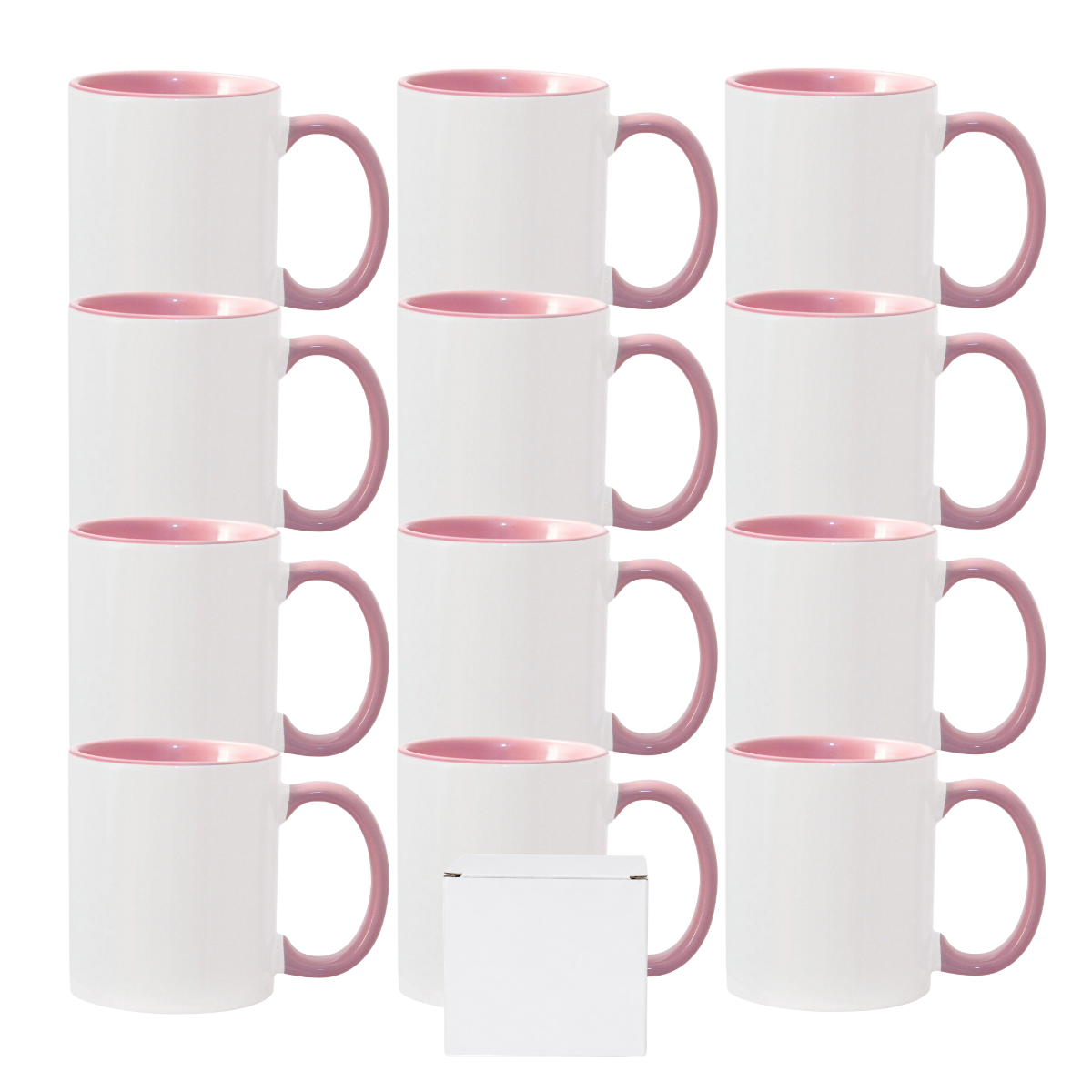 11oz Sublimation Mug – Coloured Inner & Handle