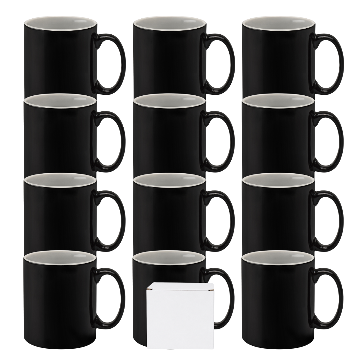 11oz Black Duo Cambridge Mug