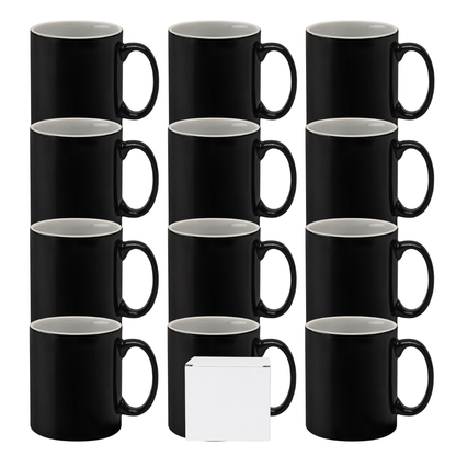 11oz Black Duo Cambridge Mug
