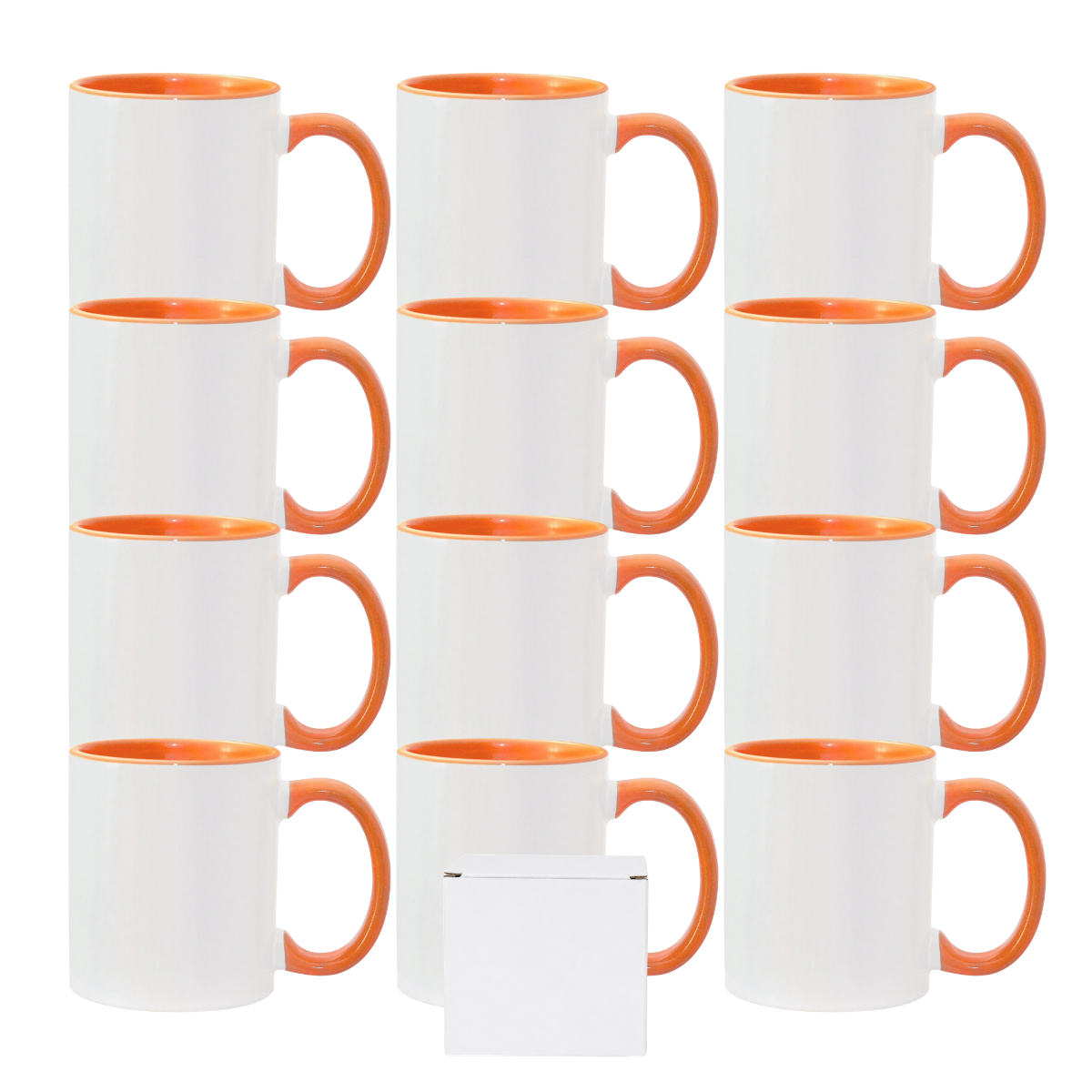 11oz Sublimation Mug – Coloured Inner & Handle