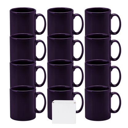 11oz Purple Cambridge Mug