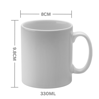 11oz White Cambridge Mug