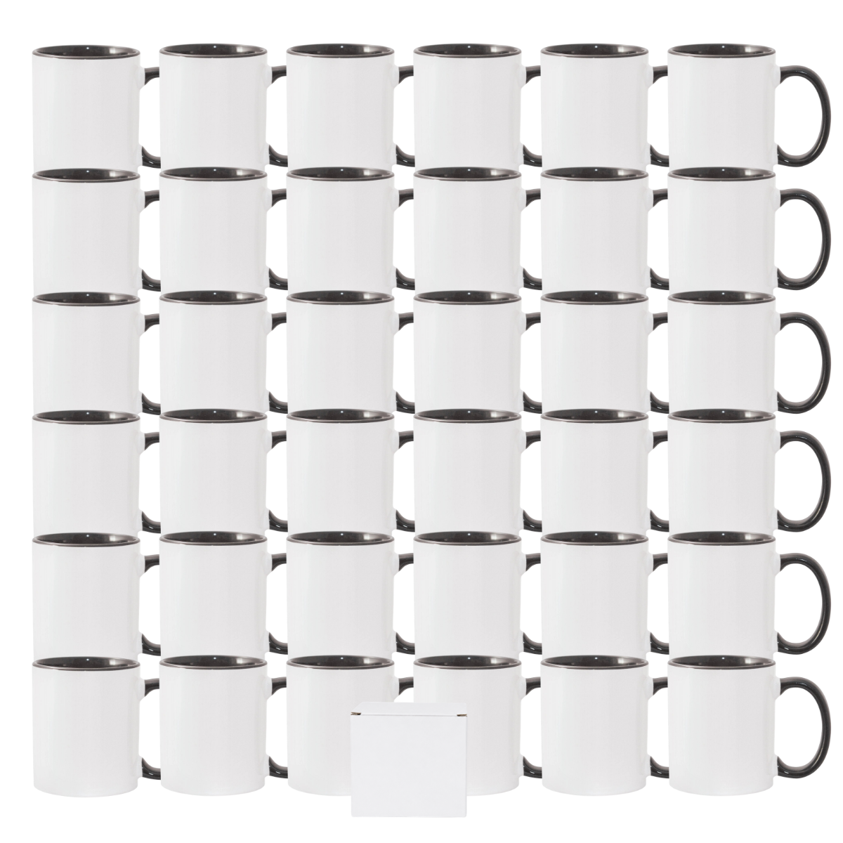 11oz Black Inner & Handle Sublimation Mug