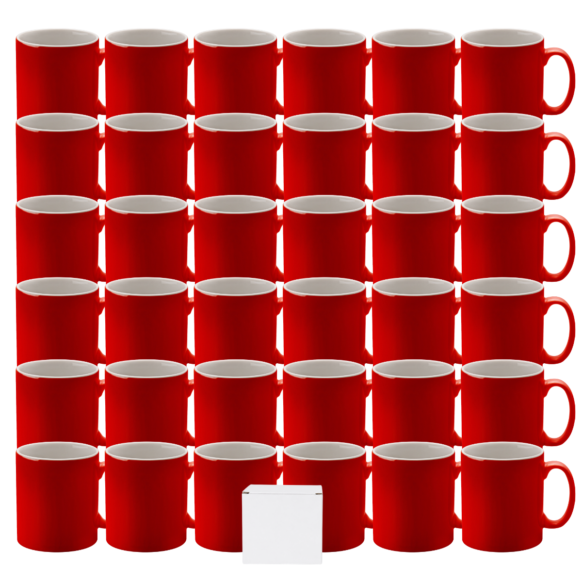 11oz Red Duo Cambridge Mug