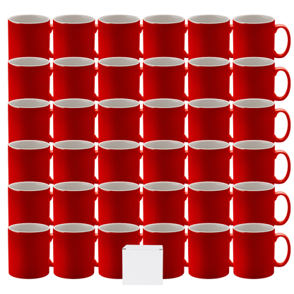 11oz Red Duo Cambridge Mug