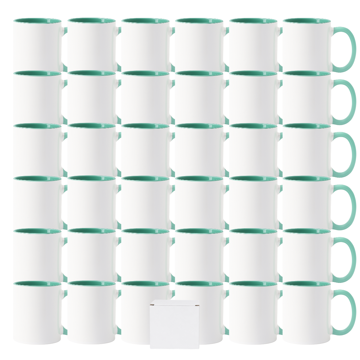 11oz Sublimation Mug – Coloured Inner & Handle