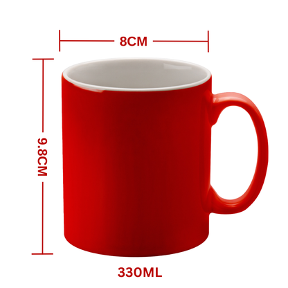 11oz Red Duo Cambridge Mug
