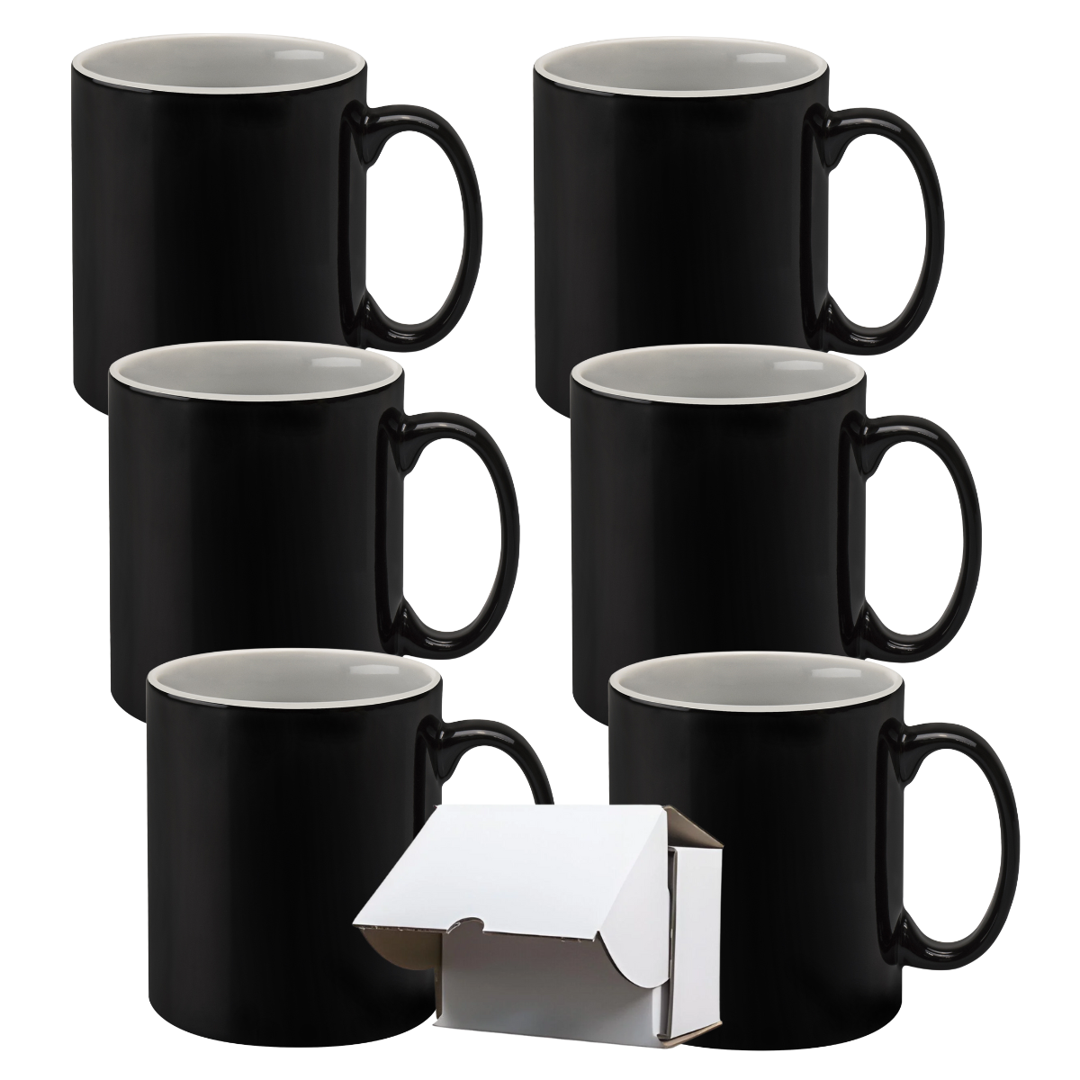11oz Black Duo Cambridge Mug