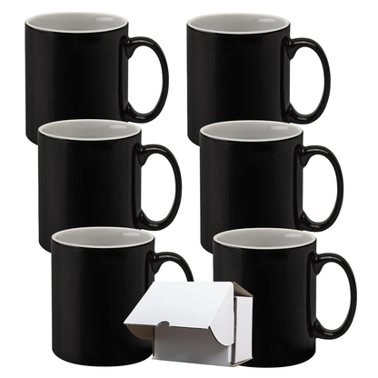 11oz Black Duo Cambridge Mug