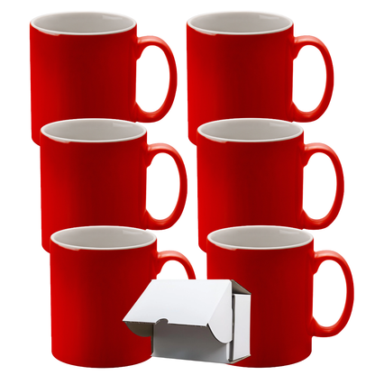 11oz Red Duo Cambridge Mug