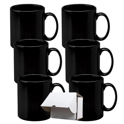 11oz Black Cambridge Mug