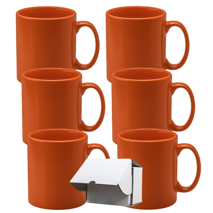 11oz Orange Cambridge Mug
