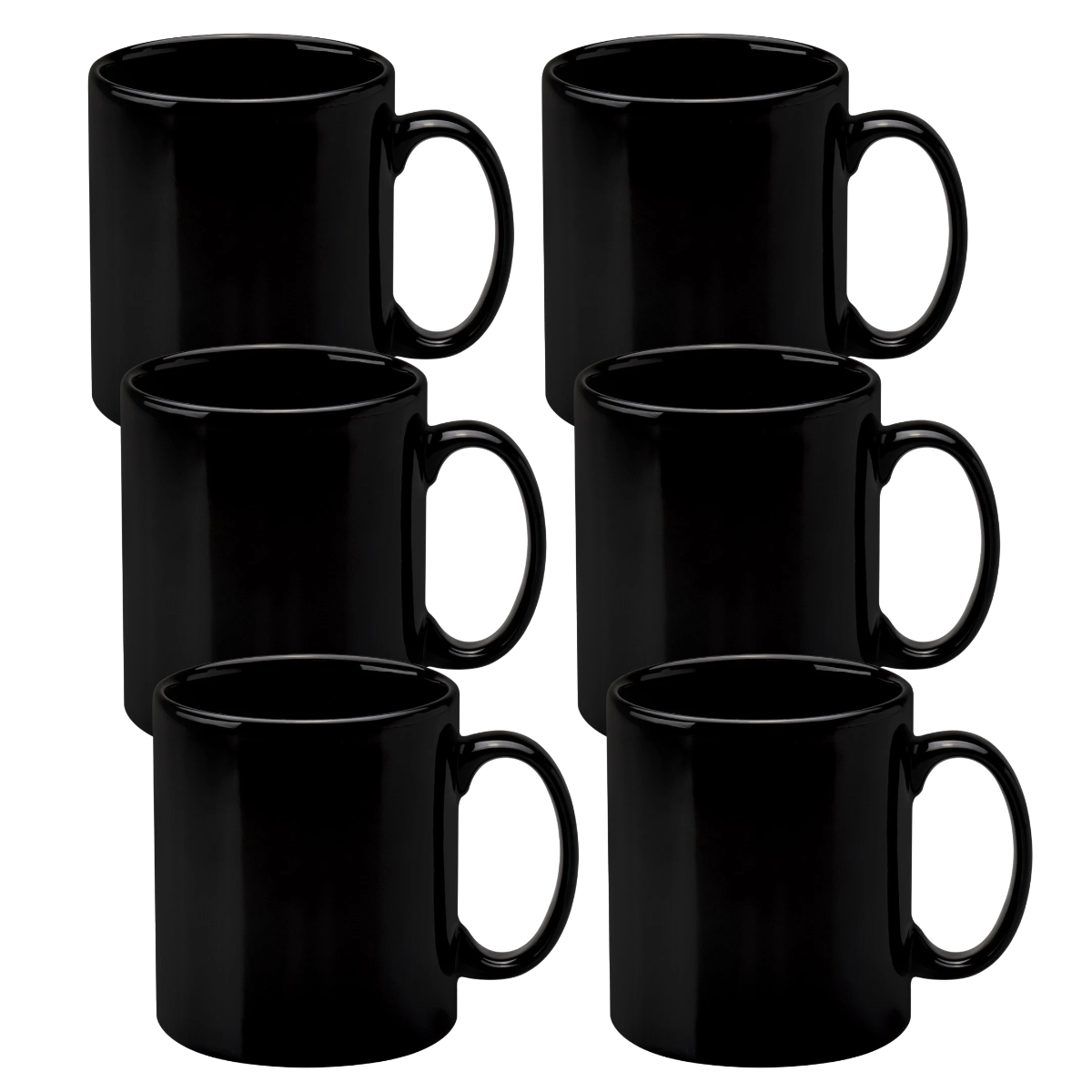 11oz Black Cambridge Mug