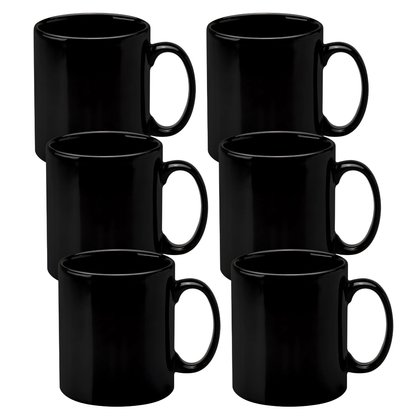 11oz Black Cambridge Mug