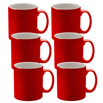 11oz Red Duo Cambridge Mug