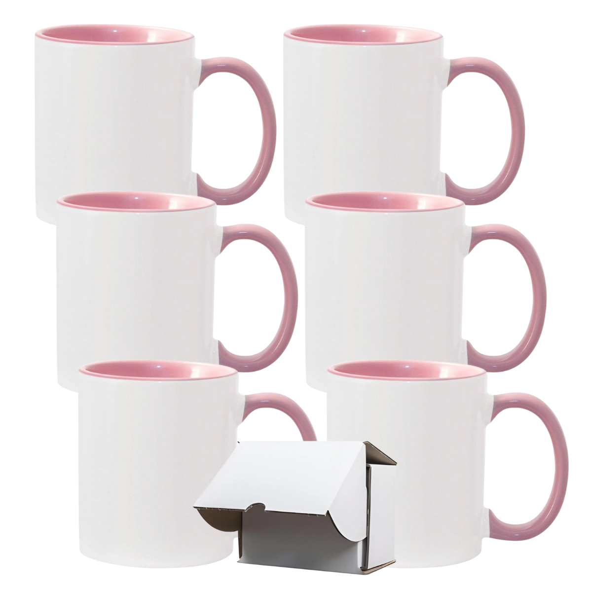 11oz Sublimation Mug – Coloured Inner & Handle