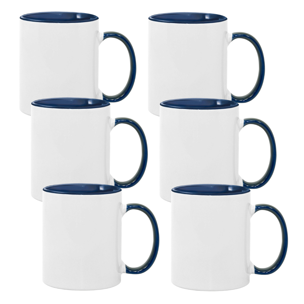 11oz Sublimation Mug – Coloured Inner & Handle