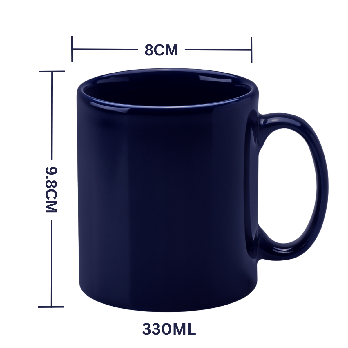11oz Midnight Blue Cambridge Mug