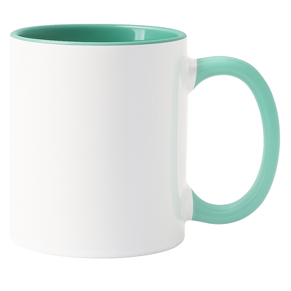 36Pack 11oz Sublimation Mug Set - Colored Inner Rim & Handle (No Gift Box)