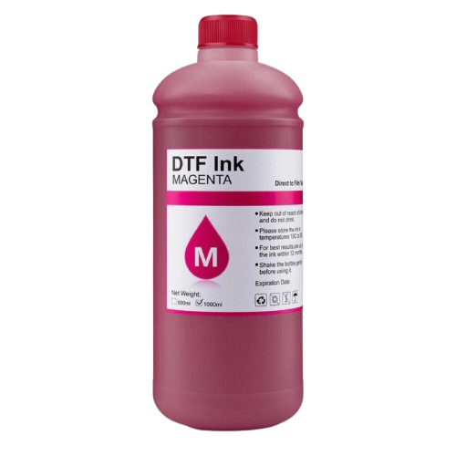 1000ML Magenta DTF Heat Transfer Dye Ink Refill for Direct-to-Film Printing