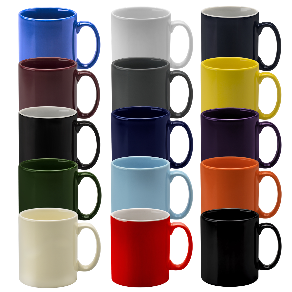 11oz Cambridge Mug – Assorted Ceramic Mugs