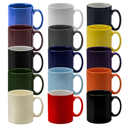 11oz Cambridge Mug – Assorted Ceramic Mugs
