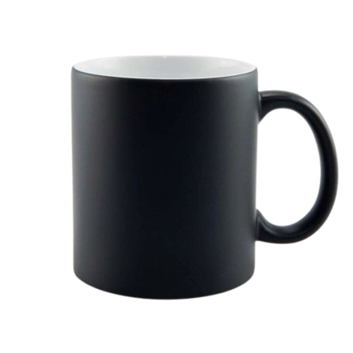 11oz Black Colour Changing Custom Ceramic Sublimation Mug + Individual Gift Box